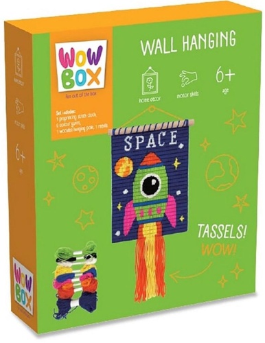 Wow Box. Zestaw makrama Rakieta, TM Toys