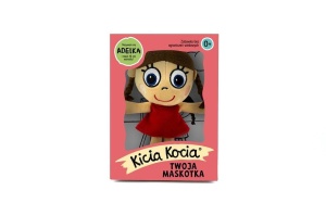 KICIA KOCIA - MASKOTKA ADELKA W PUDEŁKU