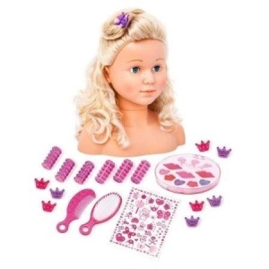 GŁOWA SUPER MODEL DO STYLIZACJI Z KOSMETYKAMI