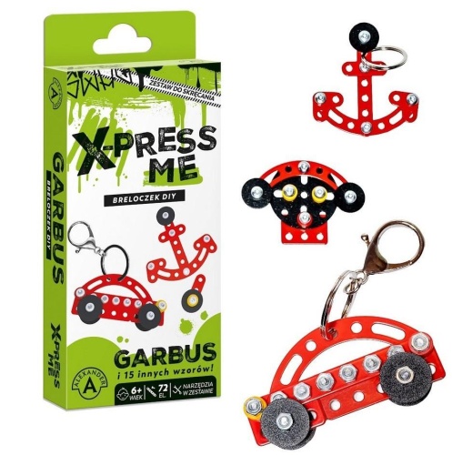 X-press Me brelok DIY garbus ALEX, Alexander