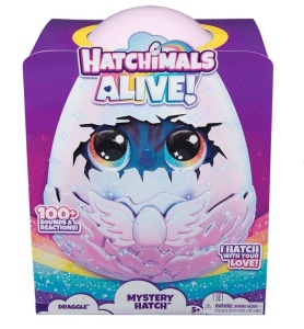 HATCHIMALS ALIVE MAGICZNE JAJO - SMOKI