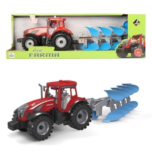 TRAKTOR Z PŁUGIEM, ASKATO