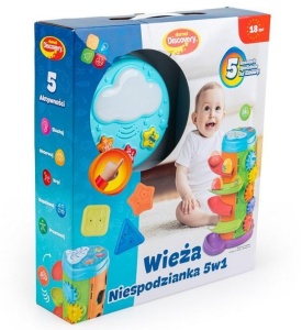 WIEŻA NIESPODZIANKA 5W1, DUMEL