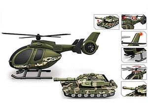 HELIKOPTER WOJSKOWY + CZOŁG, MADEJ