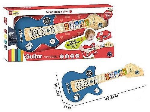 Gitara na baterie 46,5x18,5x3cm, ADAR