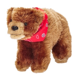 NIEDŹWIEDŹ Z APASZKĄ 18CM, BEPPE