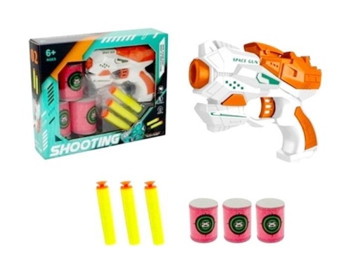 Pistolet z piankowymi pociskami i puszkami, SWEDE