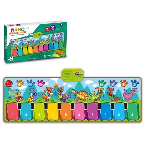 Mata muzyczna pianinko dinozaury, Trifox