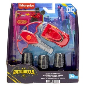 FISHER PRICE BATWHEELS POJAZD I KLUCZYK HRJ55