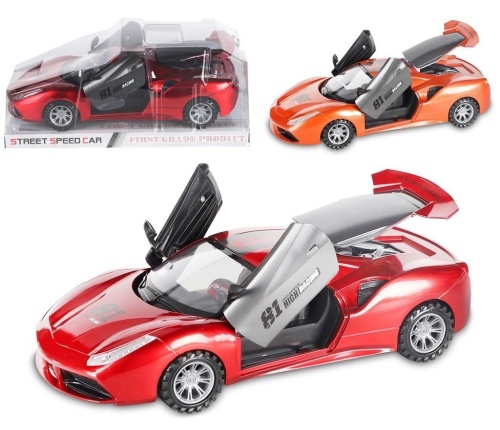 Auto sportowe czerwone, Trifox