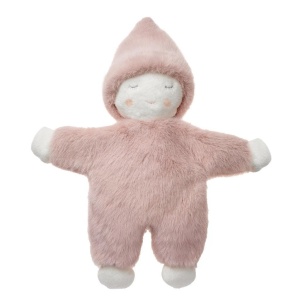 GRZECHOTKA 33CM PUDROWY RÓŻ LULU, BEPPE