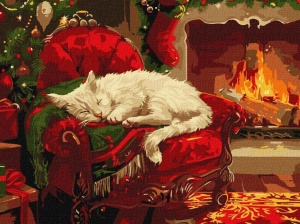 MALOWANIE PO NUMERACH - ŚWIĄTECZNA PRZYTULNOŚĆ