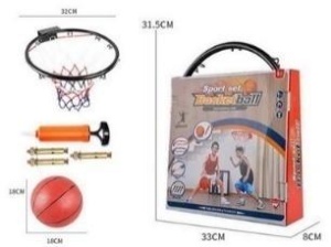 ZESTAW DO KOSZYKÓWKI, CZAPSKA