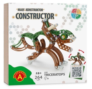 MAŁY KONSTRUKTOR - TRICERATOPS ALEX, ALEXANDER