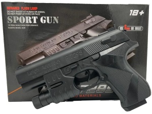 PISTOLET Z LASEREM K633, CABO-TOYS