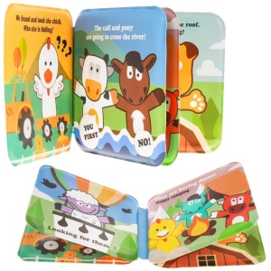 KSIĄŻECZKA DO KĄPIELI DLA MALUCHA FARMA, TRIFOX