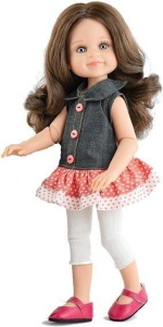 LALKA HISZPAŃSKA RUCHOME STAWY SALU 32CM