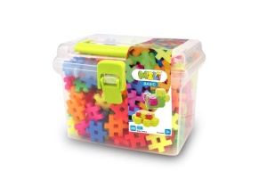 KLOCKI MELI BASIC NEON TRAVEL BOX 250SZT, MELI