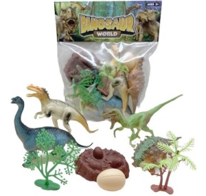 ZESTAW DINOZAURÓW Z JAJEM, MERKPOL