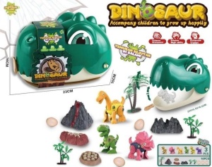 GŁOWA DINOZAURA Z AKCESORIAMI, MERKPOL