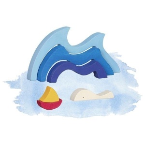 PUZZLE MÓJ MAŁY STATEK NA MORZU, GOKI