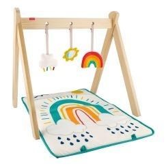 FISHER-PRICE WOODEN ACTIVITY GYM, FISHER- PRICE
