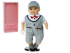 LALKA BOBAS ŚPIEWA I MÓWI PO POLSKU 45CM, ADAR