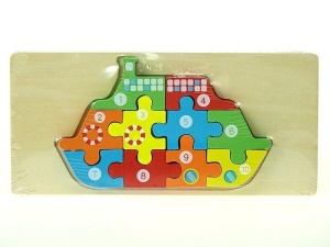 PUZZLE DREWNIANE STATEK, ADAR