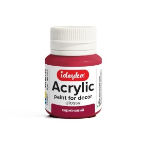 FARBA AKRYLOWA KARMIN 20ML, IDEYKA