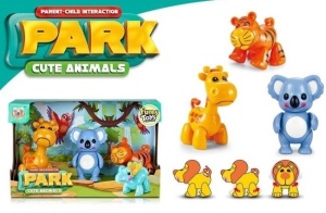 ZESTAW 3 ZWIERZĄT TWISTER, MERKPOL