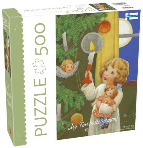 Puzzle 500 Christmas Card, Tactic