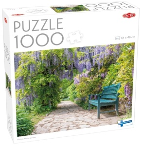 PUZZLE 1000 WISTERIA ALLEY IN BLOSSOM, TACTIC