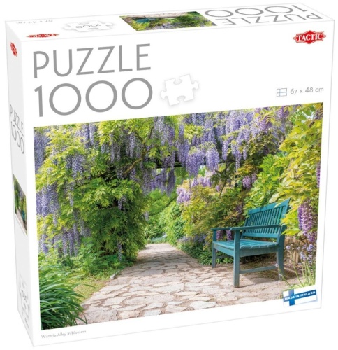 Puzzle 1000 Wisteria Alley in blossom, Tactic