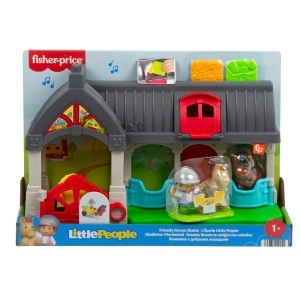 FISHER-PRICE LITTLE PEOPLE STAJNIA PRZYJAZNE KONIK