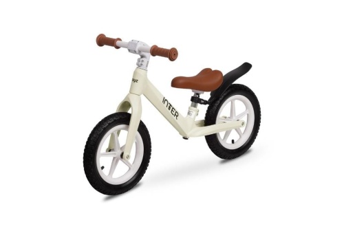 Rowerek biegowy Inter krem, Toyz