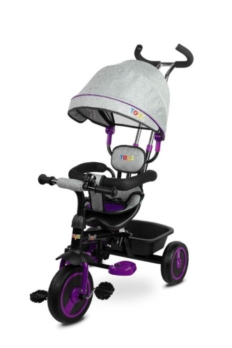 Rowerek 3-kołowy Buzz fioletowy, Toyz