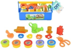 ZESTAW CIASTOLINY Z AKCESORIAMI, MERKPOL