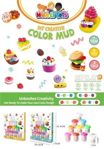 ZESTAW CIASTOLINY 10SZT, MERKPOL