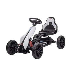 GOKART NA PEDAŁY SPEEDSTER BIAŁY, BABY MIX