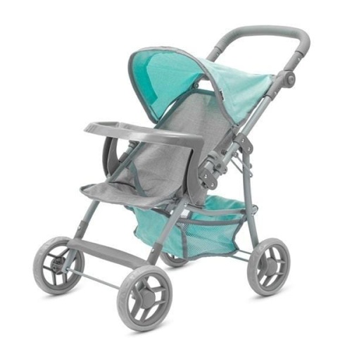 Wózek sportowy dla lalek Lana miętowy, Baby Mix