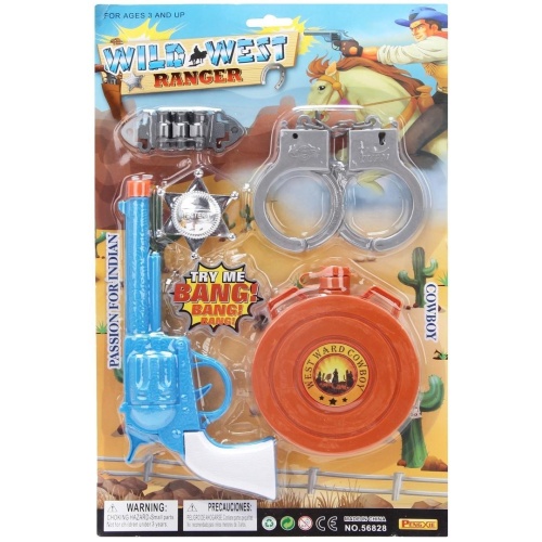 Zestaw kowbojski 5 elementów, Trifox