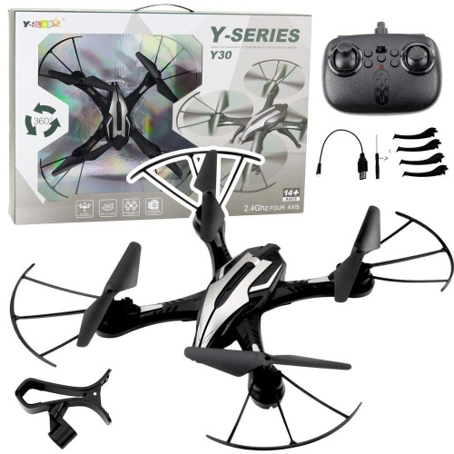 Dron Y30 R/C LED lekki żyroskop obrotowy, Leantoys