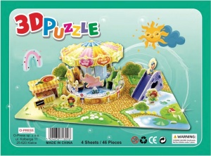 PUZZLE 3D 46 CYRK, O-PRESS
