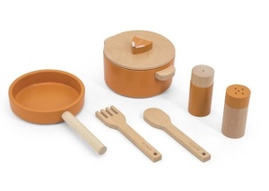 ZESTAW KUCHENNY DREWNIANY LIS, TRIXIE BABY