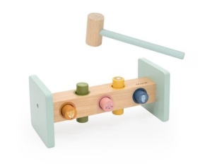 PRZEBIJANKA Z MŁOTKIEM DREWNIANA, TRIXIE BABY