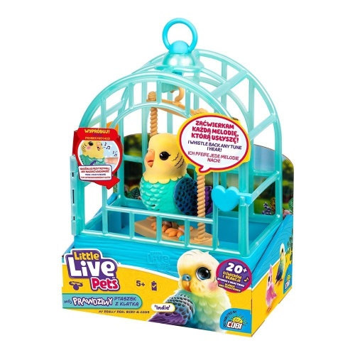 Little Live Pets Mój Prawdziwy Ptaszek, Cobi