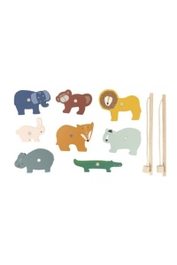 DREWNIANA GRA W WĘDKOWANIE ZWIERZĄTKA, TRIXIE BABY