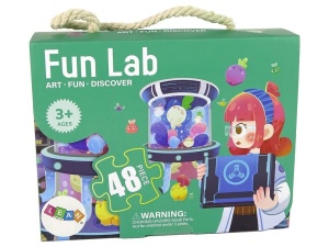 PUZZLE 48 LABORATORIUM, LEANTOYS