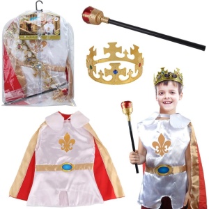 ZESTAW STRÓJ KRÓLA BERŁO KORONA, TRIFOX