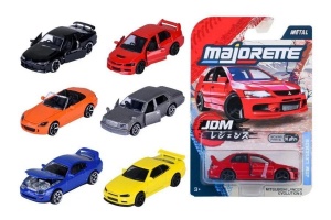 JDM LEGENDS PREMIUM 6 RODZAJÓW, MAJORETTE